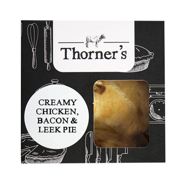 Chicken Bacon and Leek Pie Small