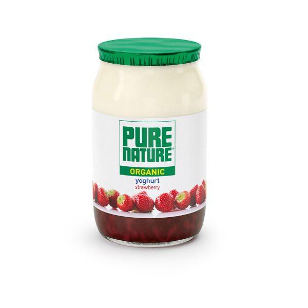 Pure Nature Organic Strawberry Yogurt