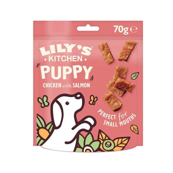 BTO Lily Dog Puppy Chicken and Salmon Nibbles