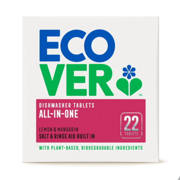 Ecover All In One Zero Dishwasher Tablets