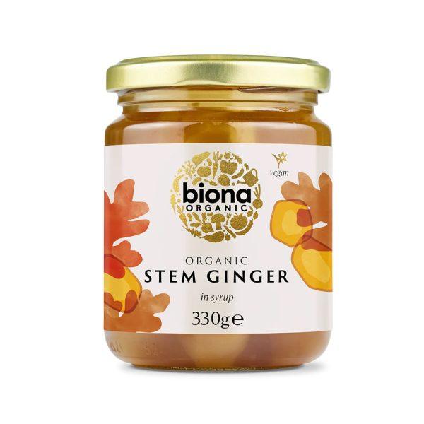 Biona Organic Stem Ginger in Syrup