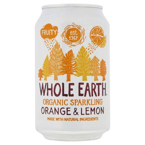 Whole Earth Sparkling Orange & Lemon