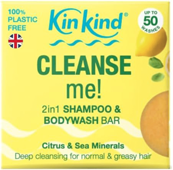 KinKind Cleanse Me! 2 in 1 Shampoo & BodyWash Bar