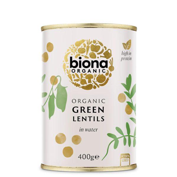 Biona Organic Green Lentils