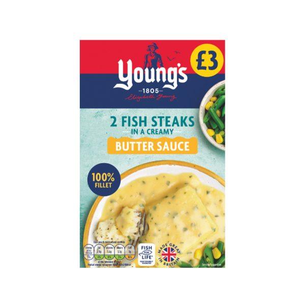 Youngs 2 Fish Butter Price Marked £3.00