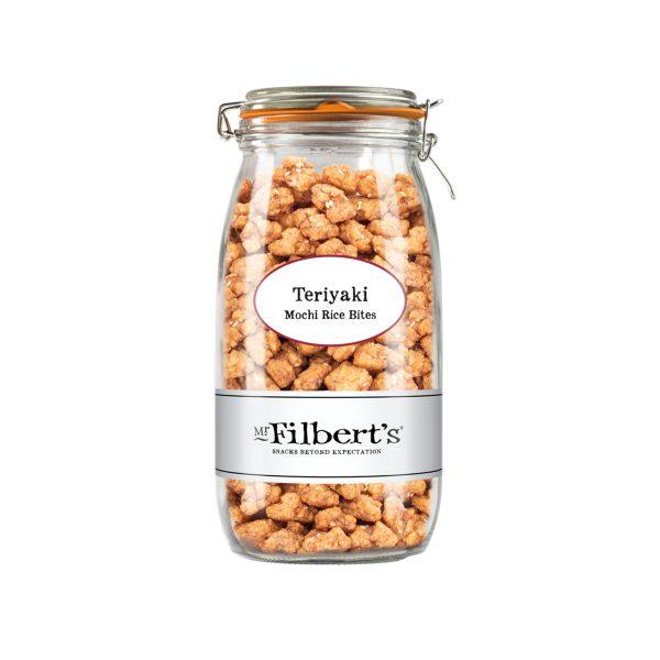 Filberts Japanese Teriyaki Mochi Rice Bites