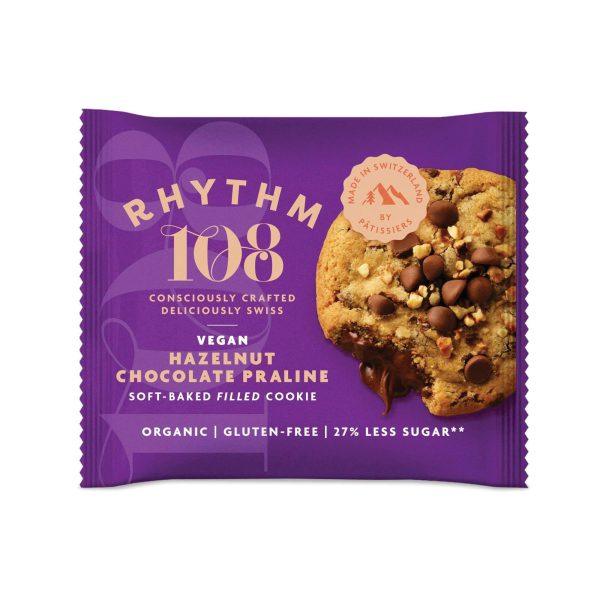 Rhythm 108 Organic Chocolate Hazelnut Ganache Filled Cookie