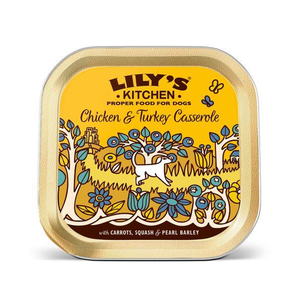 Lilys Chicken & Turkey Casserole For Dogs