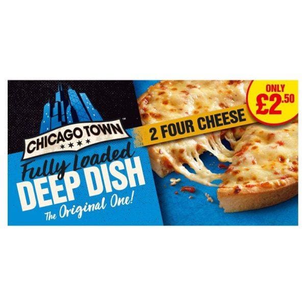 Chicago Town 2 Deep Dish Four Cheese Price Marked £2.50