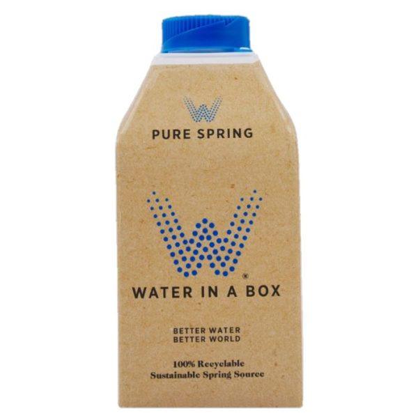 Water in a Box Natural Spring Water