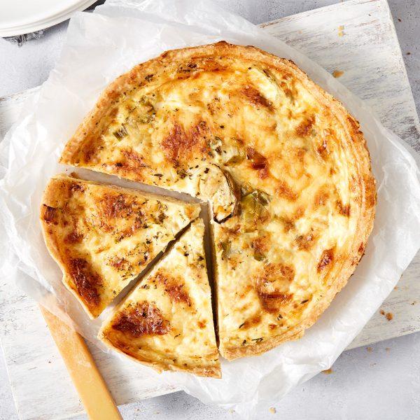 Thorners Smoked Bacon & Leek Quiche Large