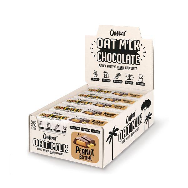 Ombar Oat M'lk Peanut Butter Filled Bar