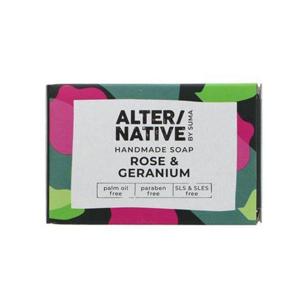 Alter Native Rose Petals & Geranium Soap