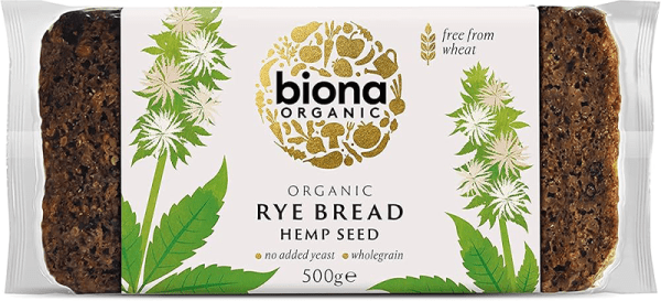 Biona Organic Rye Hempseed Bread