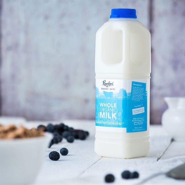 Riverford Dairy Organic Whole Milk