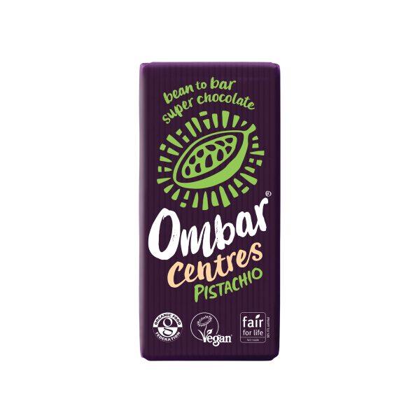 Ombar Organic Pistachio Centre Raw Chocolate