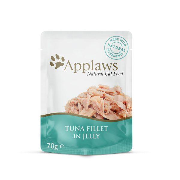Applaws Natural Wet Cat Food Tuna Fillet in Jelly Pouch