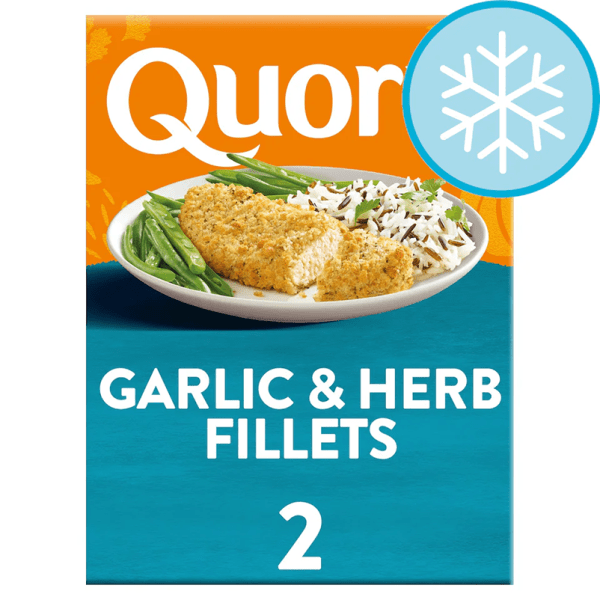 Quorn Crunchy Garlic and Herb Fillets