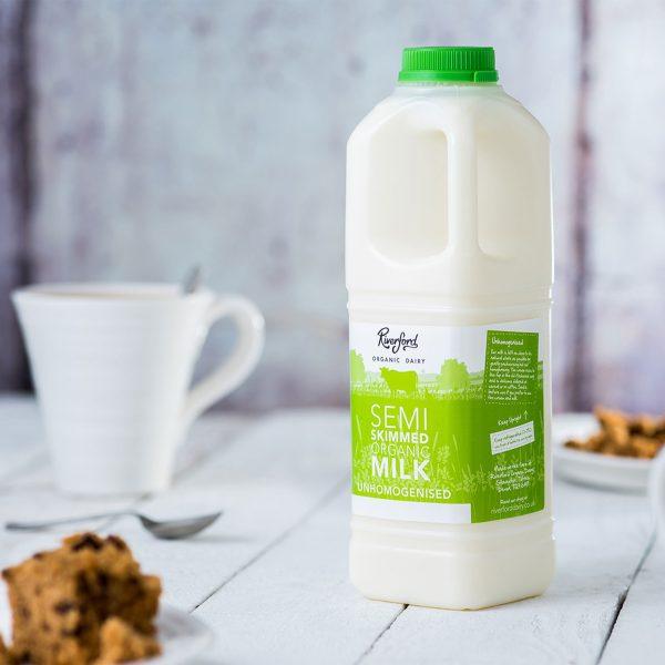 Riverford Dairy Organic Semi Skimmed Milk