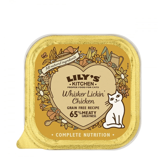 Lilys Cats Whisker Lickin Chicken Tray  Smooth Pate