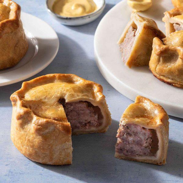 Frozen Orchard Pork Pies