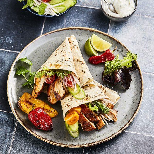 Chefs' Selections 12” Wheat Flour Tortilla Wraps