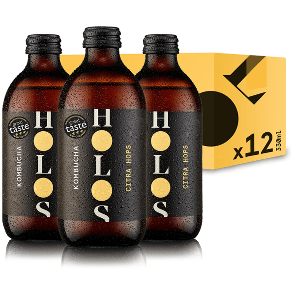 Holos Organic Citra Hops Kombucha