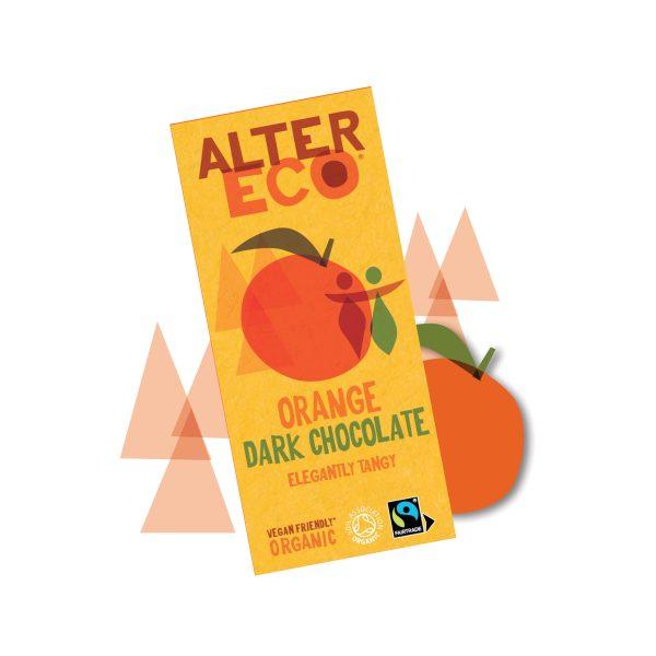 Alter Eco Organic Dark Orange Chocolate