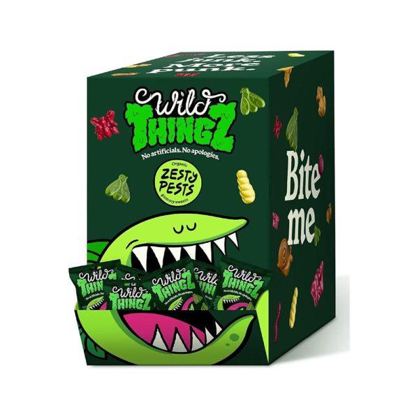 Wild Thingz Organic Vegan Sweets Gummy Grubs