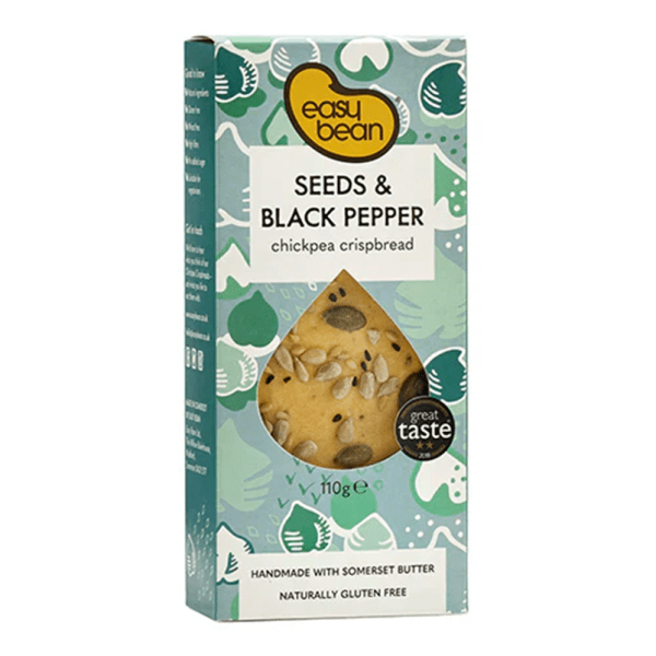 Easy Bean Mixed Seed & Black Pepper Crispbread