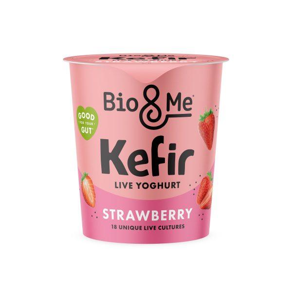 Bio and Me Strawberry Kefir Yogurt