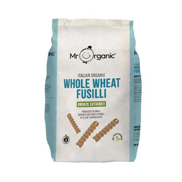 Mr Organic Whole Wheat Fusilli