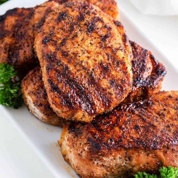 Pork Loin Steak BBQ