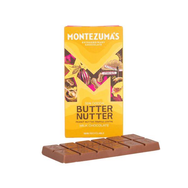Montezumas Butter Nutter Milk Choc Peanut Butter Truffle