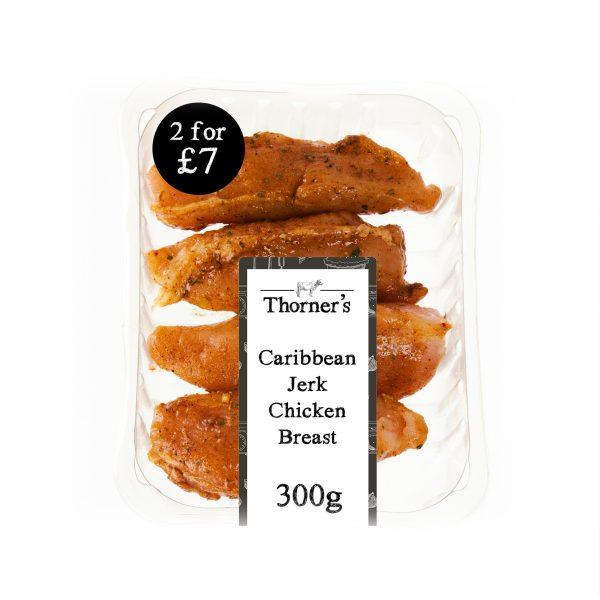 Caribbean Jerk Chicken Breasts 2 for £7
