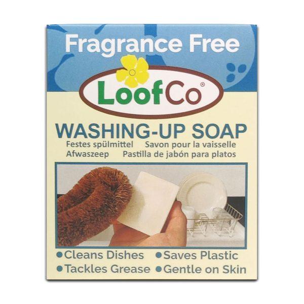 LoofCo Washing Up Soap Bar Palm Oil Free Fragrance Free