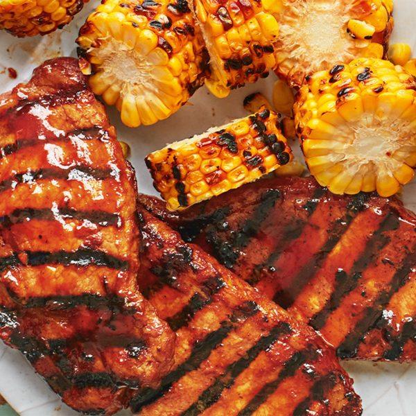 Pork Loin Steak Maple