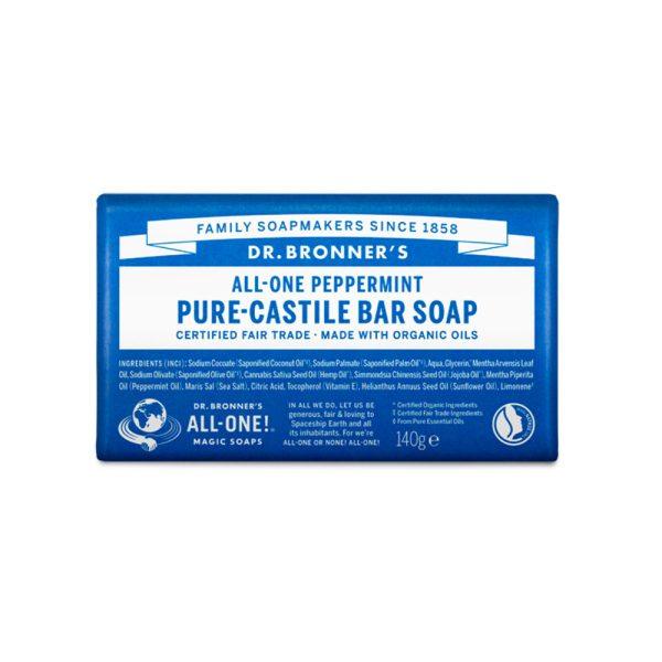 Dr Bronners Peppermint Bar Soap