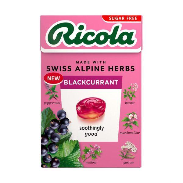 Ricola Sugar Free Blackcurrant Box