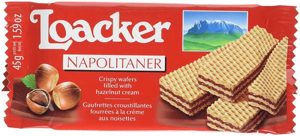 Loacker Hazelnut Napolitaner