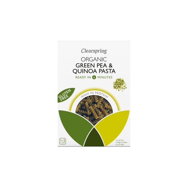Clearspring Organic Green Pea & Quinoa Fusilli
