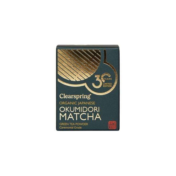 Clearspring Organic Okumidori Japanese Matcha Green Tea Powder
