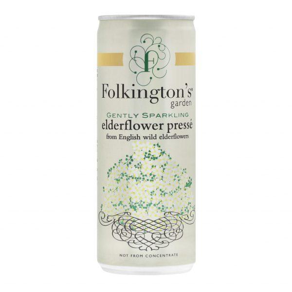 Folkingtons Elderflower Presse Can