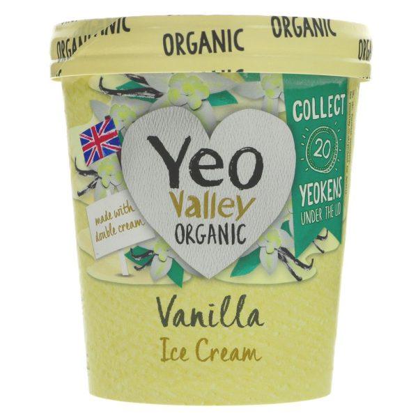 Yeo Valley Organic Vanilla Ice Cream