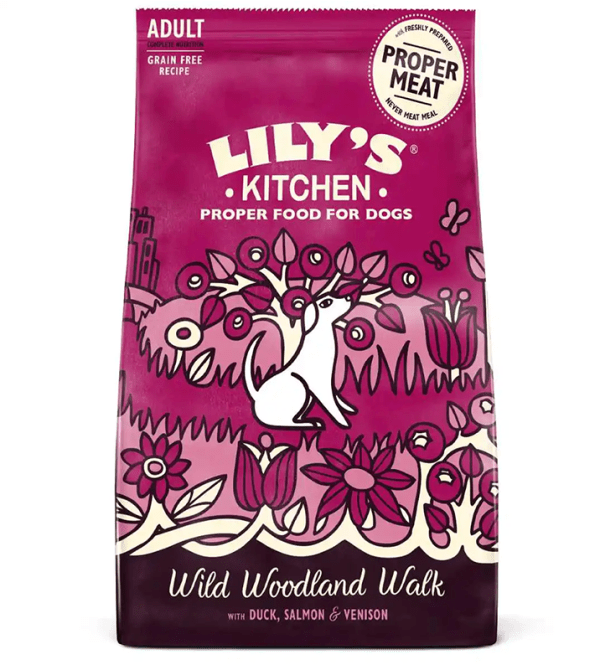 Lilys Woodland Walk Dry For Dogs - Duck Salmon and Venison