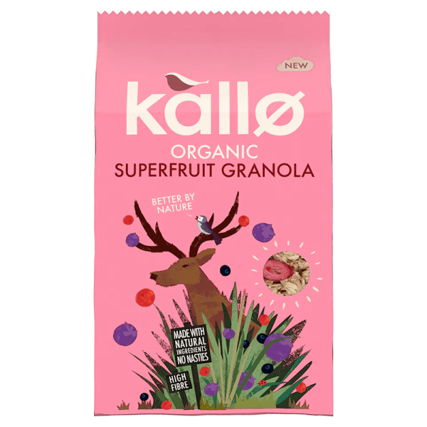 Kallo Organic Superfruit Granola