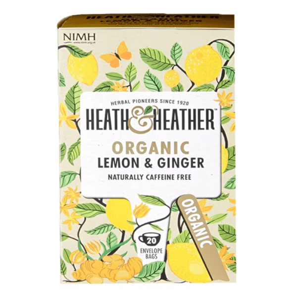 Heath & Heather Organic Lemon & Ginger