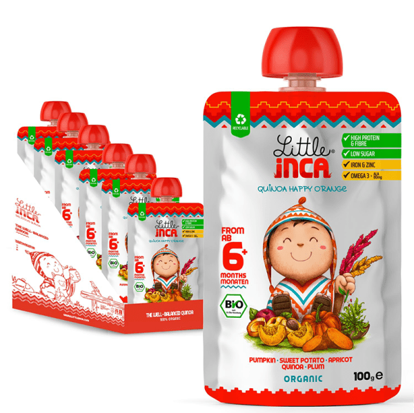 Little Inca Organic Happy Orange Quinoa