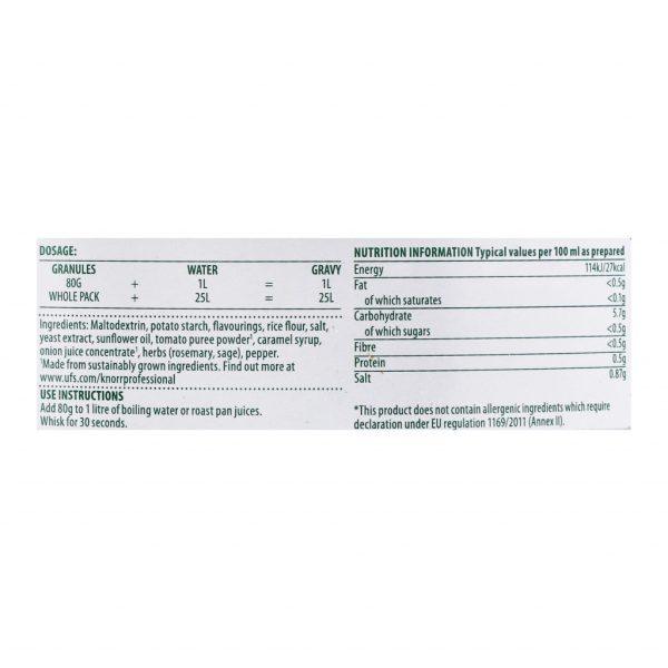 Knorr Poultry Gravy Granules