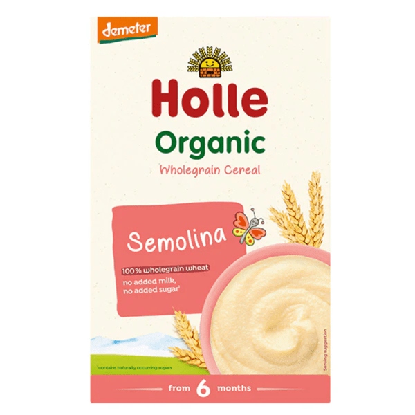 Holle Organic Semolina Baby Porridge